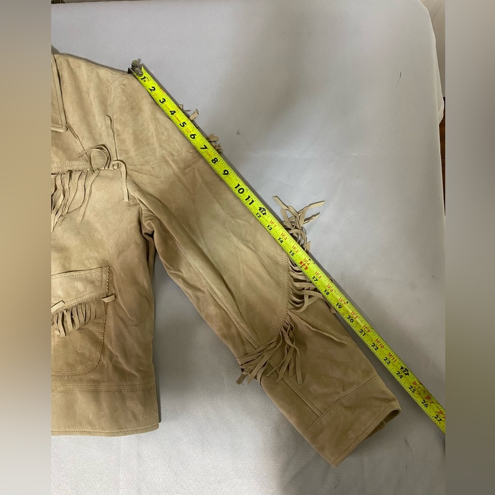 Lauren Ralph Lauren Western goat Suede Jacket - Picture 9 of 10